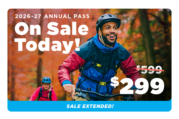 2026-27 Annual Pass on sale for $299